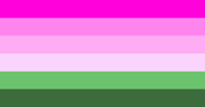 Gynesexual flag