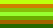 Mossgender flag