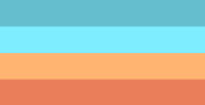 Genderqueer guy flag no white stripe