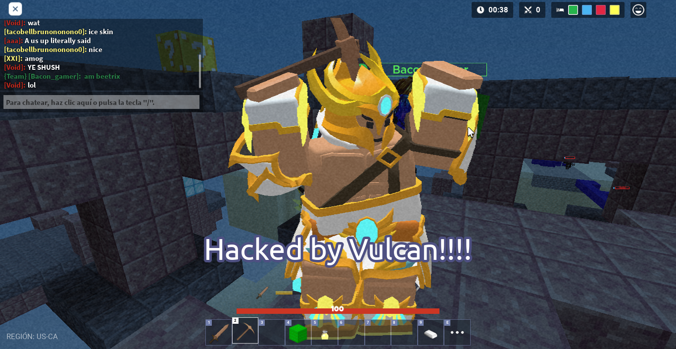 I HACKED In ROBLOX Bedwars 