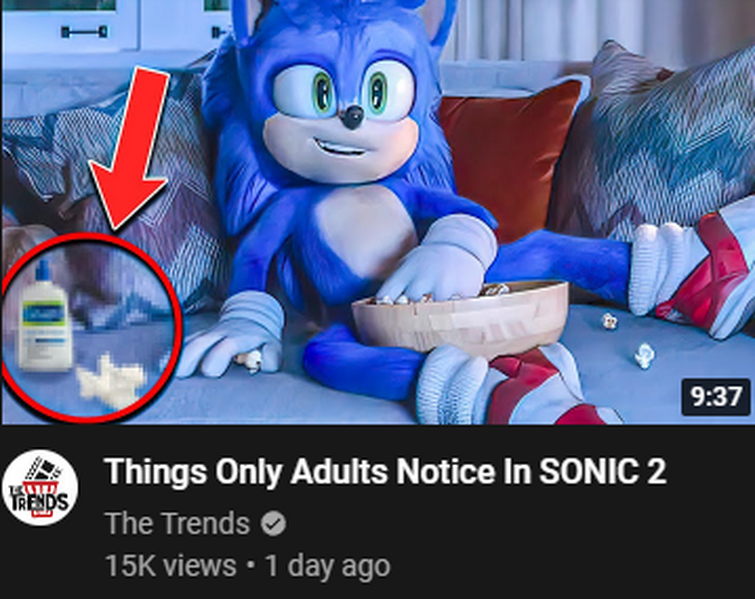 Things Only Adults Noticed In Sonic The Hedgehog 2