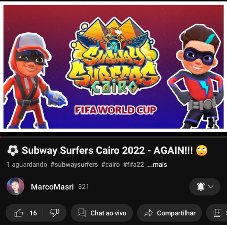 SUBWAY SURFERS CAIRO 2022 (FIFA EDITION)