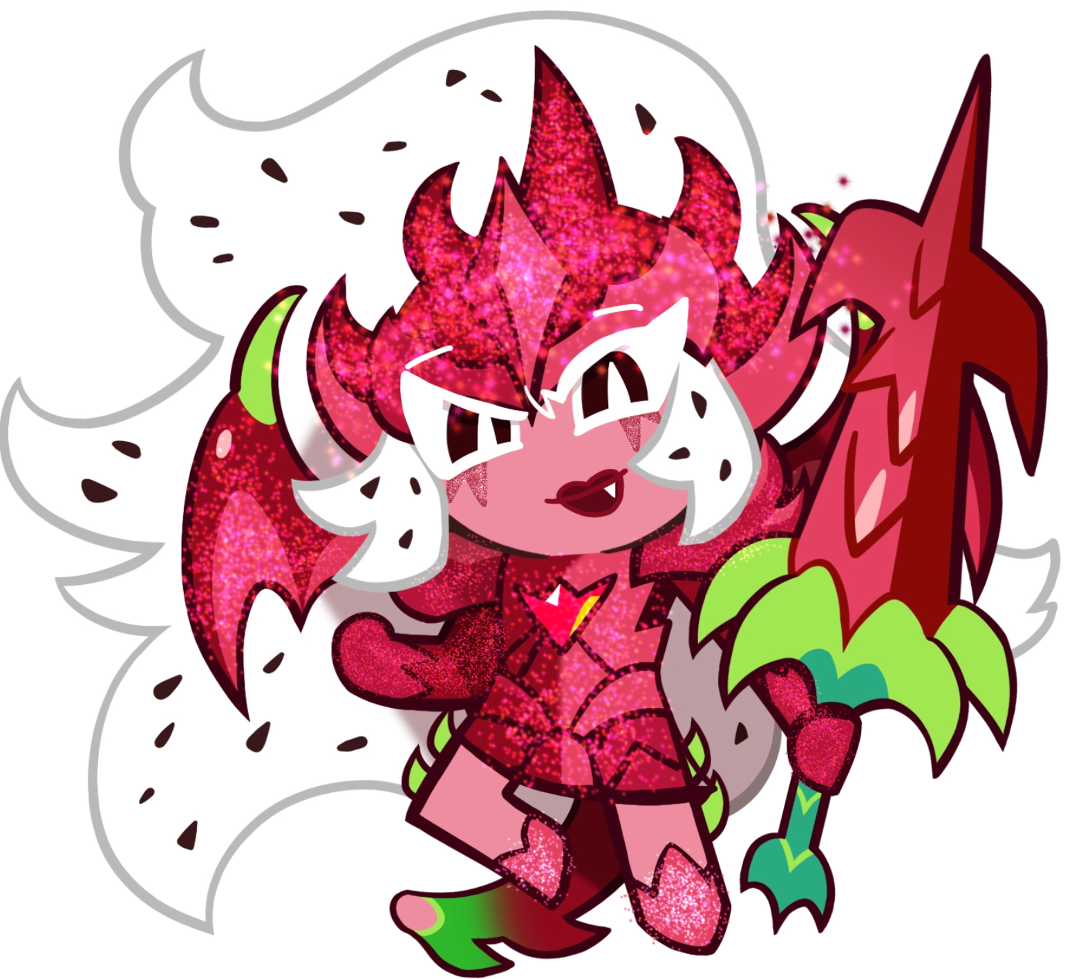 Pitaya Dragon Cookie but yassified | Fandom