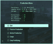 ProductionMenu