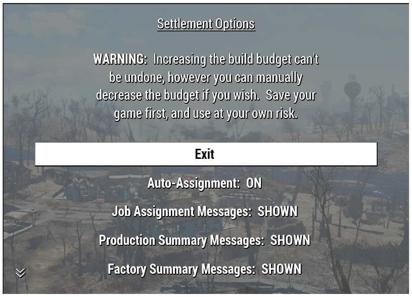 Settlements Horizon Wiki