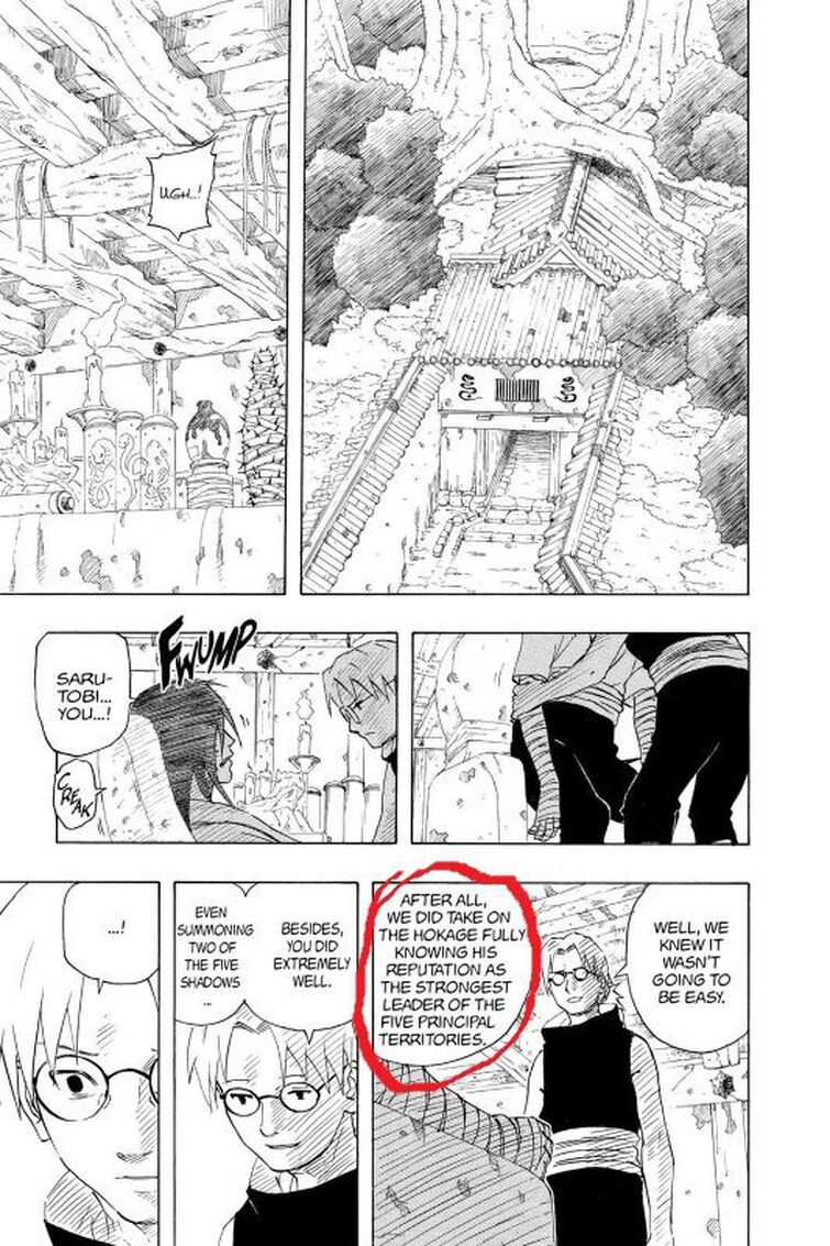 Is Minato really that much stronger than Hiruzen? How did he take