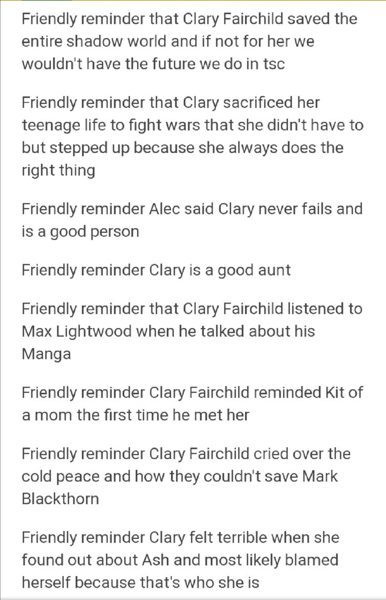 Clary Fairchild on X: 4., I love when she punched Camille   / X