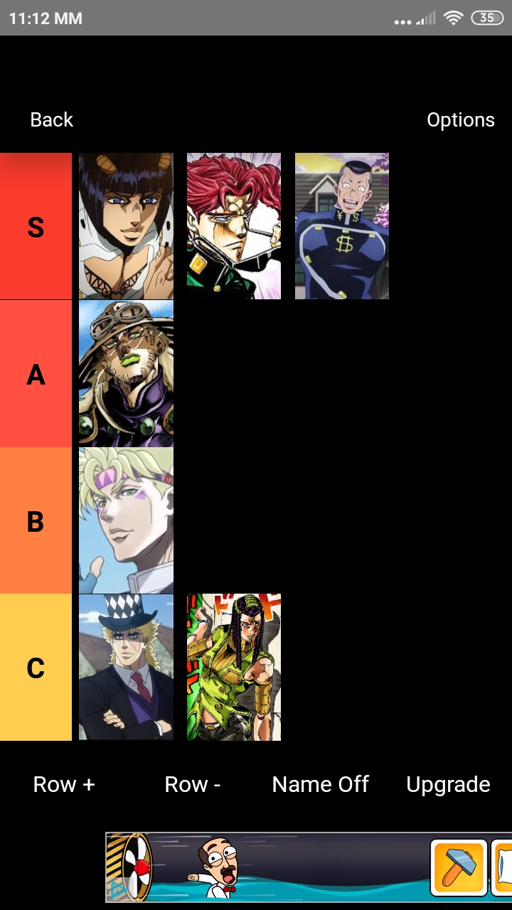 Ranking the JoBros of Jojo's Bizarre Adventure