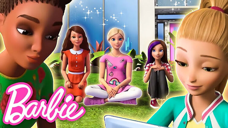 Barbie s friends give ideas on how to revamp the clubhouse Barbie Dreamhouse Adventures Fandom