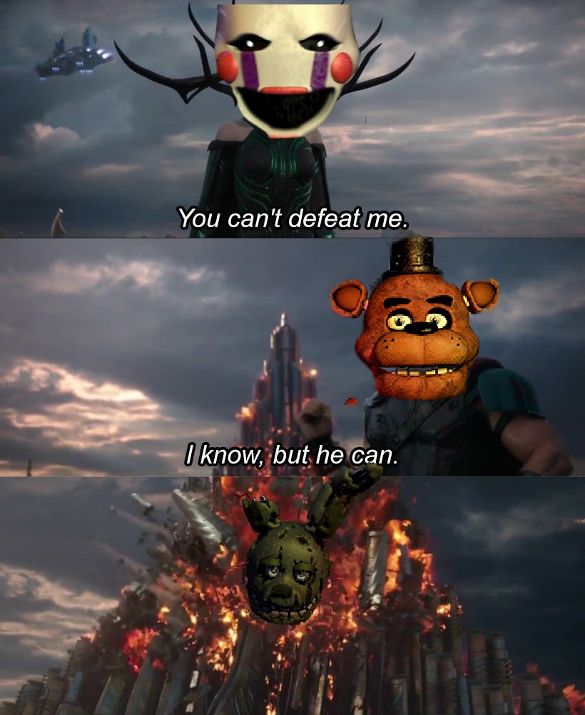 MEMES DO FILME DE FNAF! 