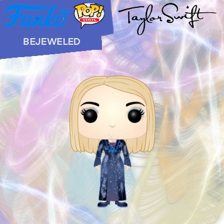 Taylor Swift Funko Pop Folklore Cardigan! ⭐ Featuring digital art! Recently  made 2 of these. One went to Canada & the other to the U.K!…