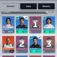 f1 manager mobile best drivers