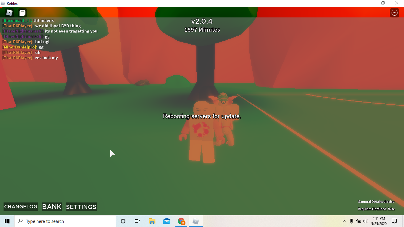 Roblox Update Changelog