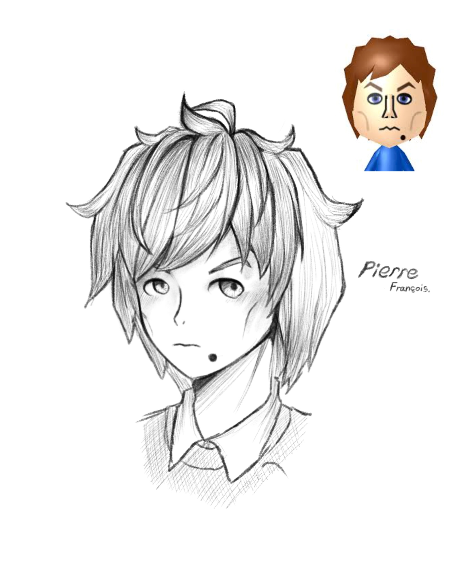 I drew pierre fandom
