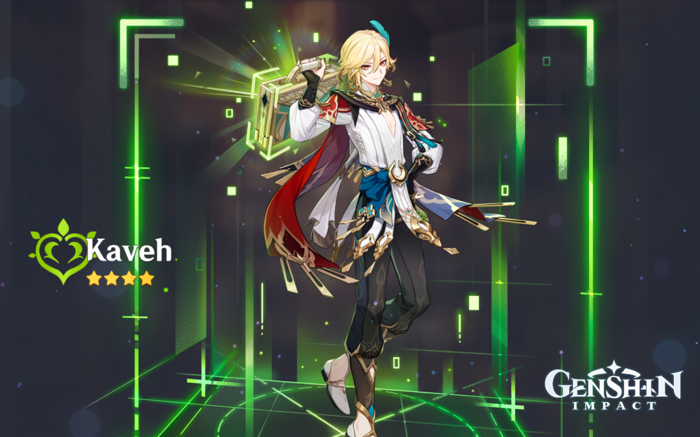Genshin, Kaveh Build & Weapon