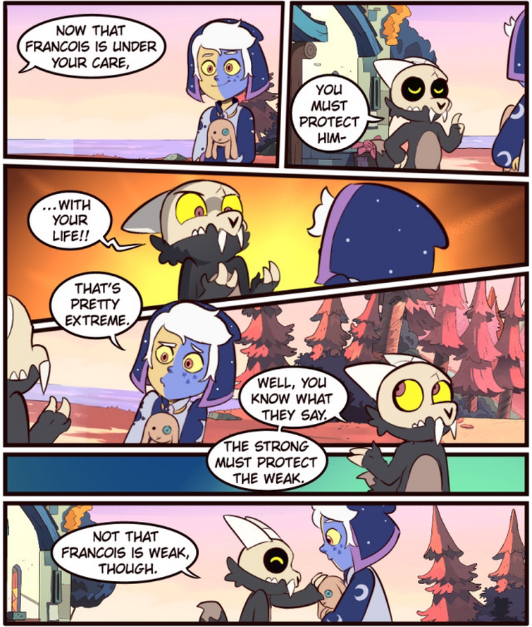 You need a cast iron stomach to get through a meal in the Demon Realm [An  Owl House comic by MoringMark] - comics post - Imgur