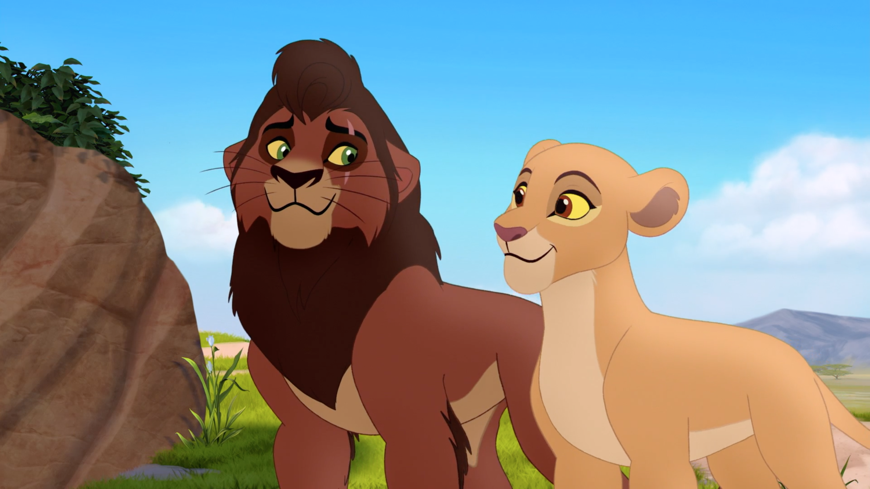 Kovu and kiara lion king