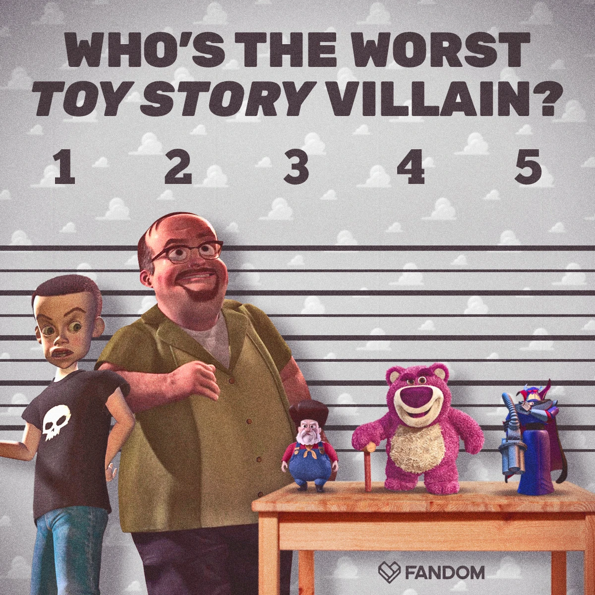 What's your vote for the worst Toy Story villain? Fandom