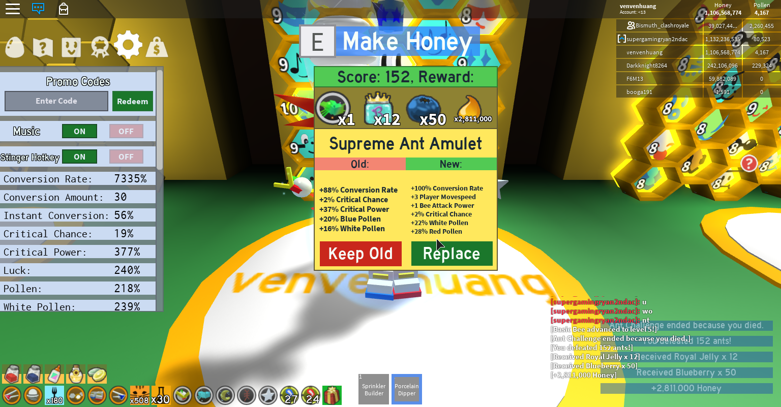 Bee Swarm Simulator Amulets Wiki