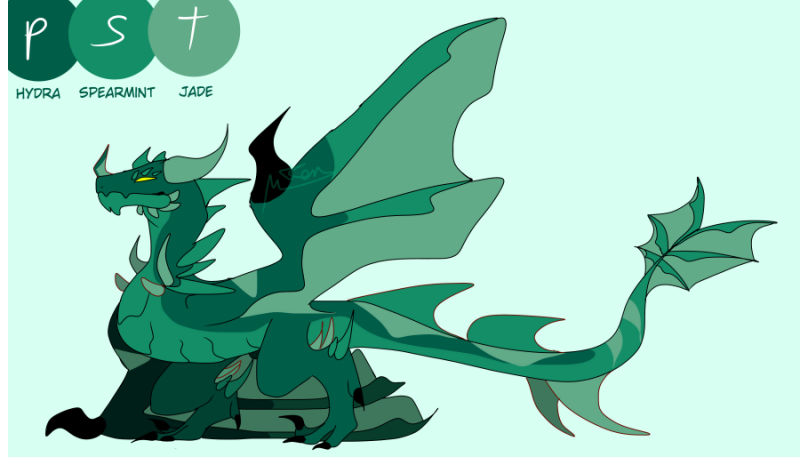 One Lazy Work Of Palus Wyvern In My Style Fandom - roblox dragon adventures ideas for new area