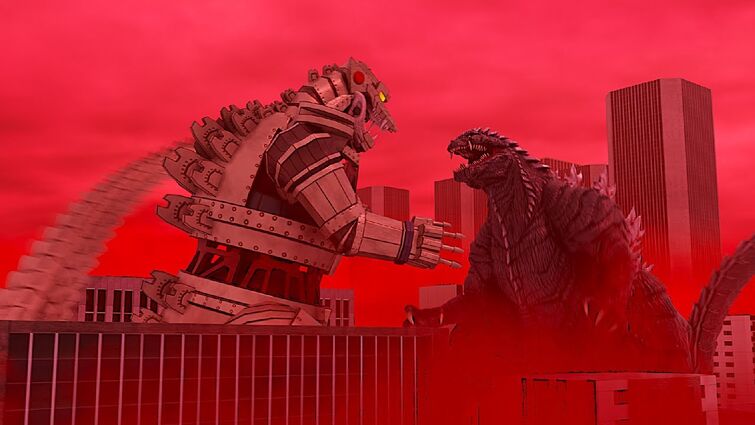 Godzilla vs RoboGodzilla/ゴジラ vs ロボゴジラ - FAN ART
