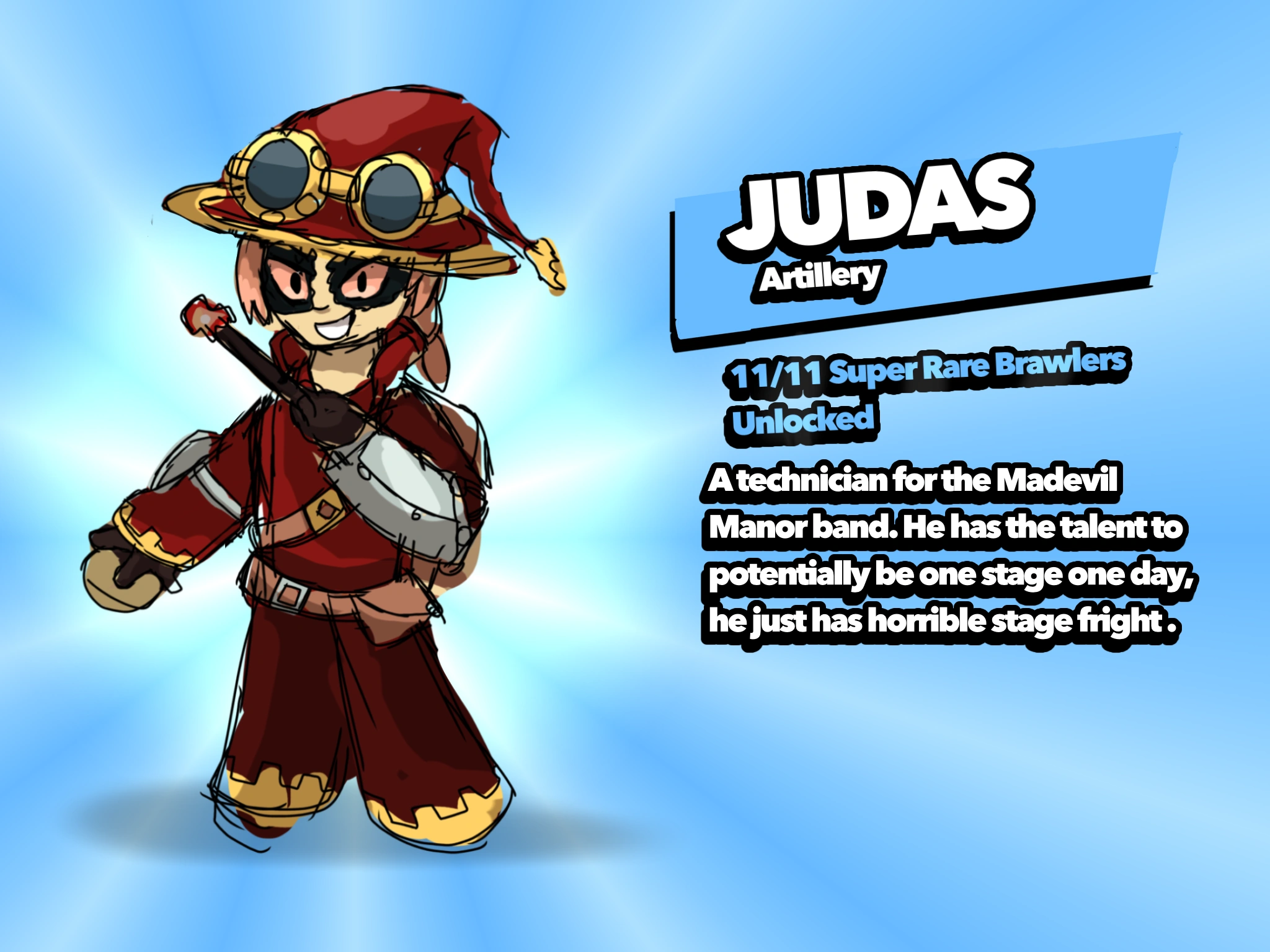 Brawler concept, Judas | Fandom