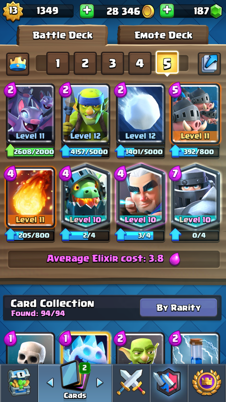 How can I make my deck better? Stuck in arena 9 no legendaries