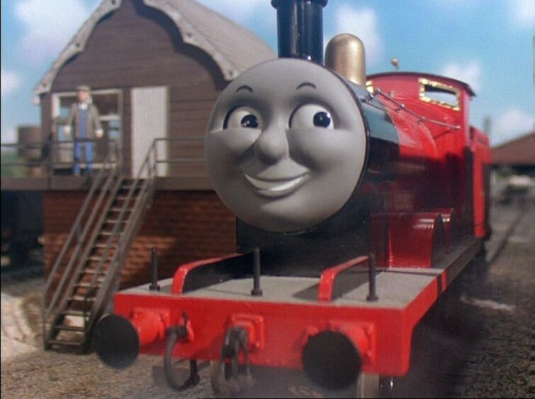 9 James The Red Engine❤❤ ideas  red engine, thomas and friends, thomas the  tank engine