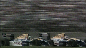 Mansell Patrese MexGP 91