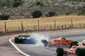 Reutemann Villeneuve Scheckter 1979 Spanish Grand Prix