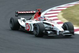 SatoJapan.jpg (79 KB) Takuma Sato driving the BAR 005 at the 2003 Japanese Grand Prix