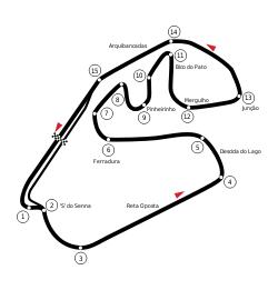 Autódromo José Carlos Pace, Formula 1 Wiki