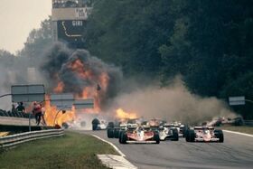 1978 Italian Grand Prix accident