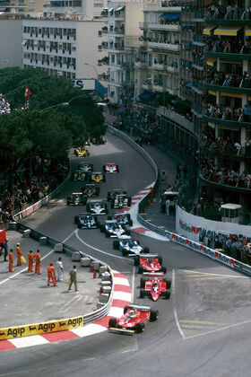 Start 1979 Monaco Grand Prix