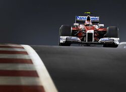 Kamui Kobayashi Abu Dhabi Qualifying 2009