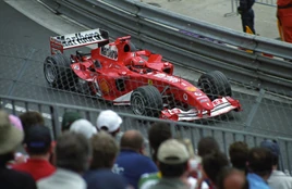 Schumacher at Monaco 2004