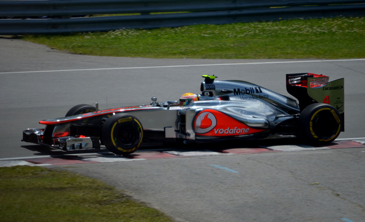 F1 2012 Game Lewis Hamilton Vodafone McLaren Mercedes - Canadian