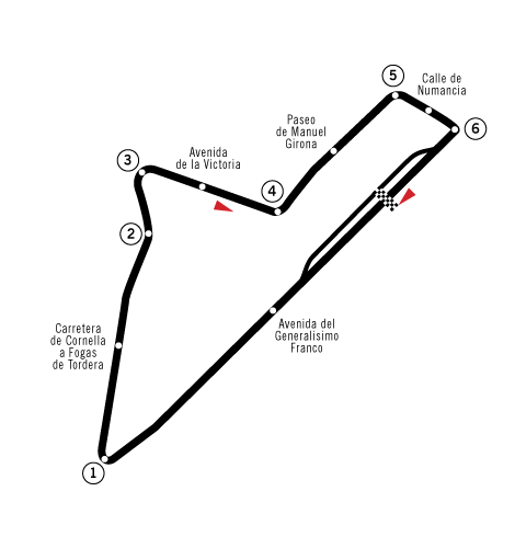 Caesars Palace map, history and latest races - Motorsport Database