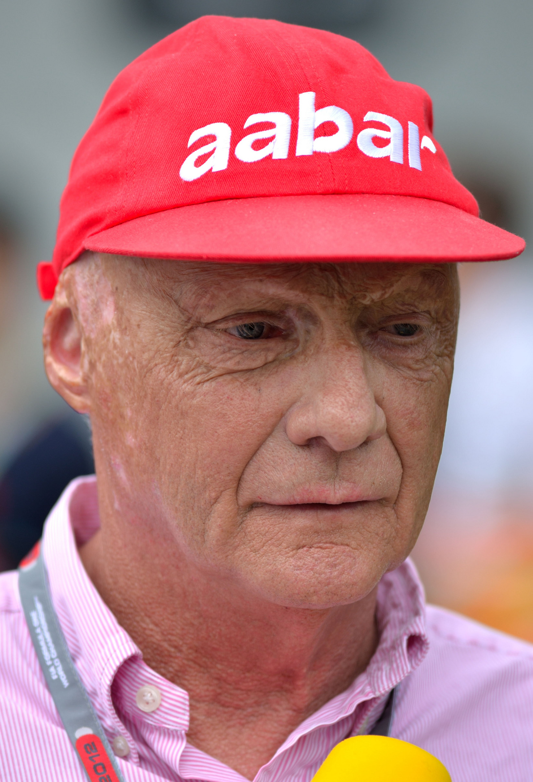 5 Niki Lauda in his Brabham Alfa Romeo retired from the British GP