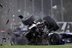 Kamui Kobayashi Australian Grand Prix Accident 2010