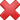 Red x