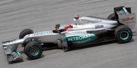 Michael Schumacher 2012 Malaysia FP2