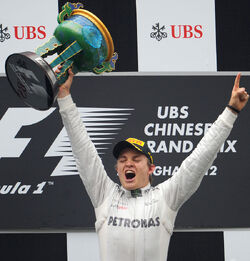 2012 Chinese Grand Prix Winner