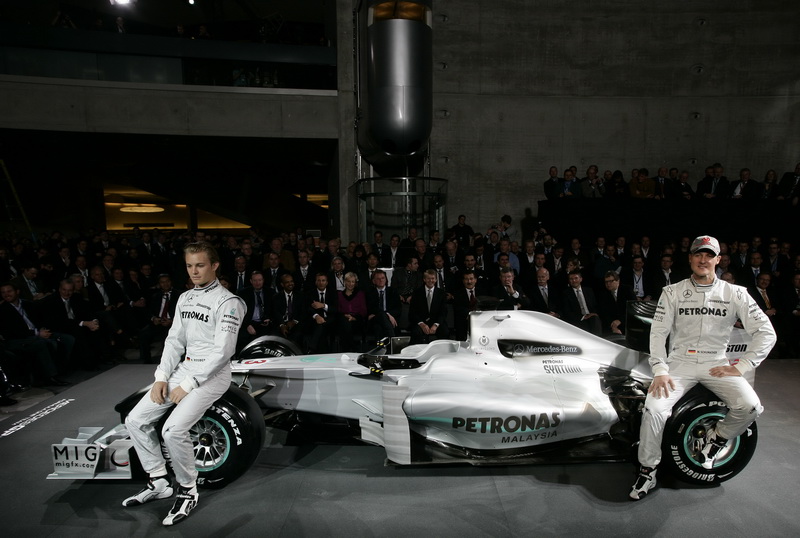 mercedes f1 w01