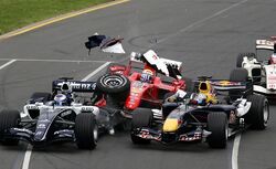 2006 Australian Grand Prix Accident