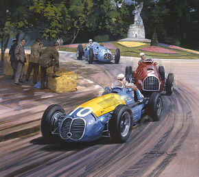 1948 Fangio painting