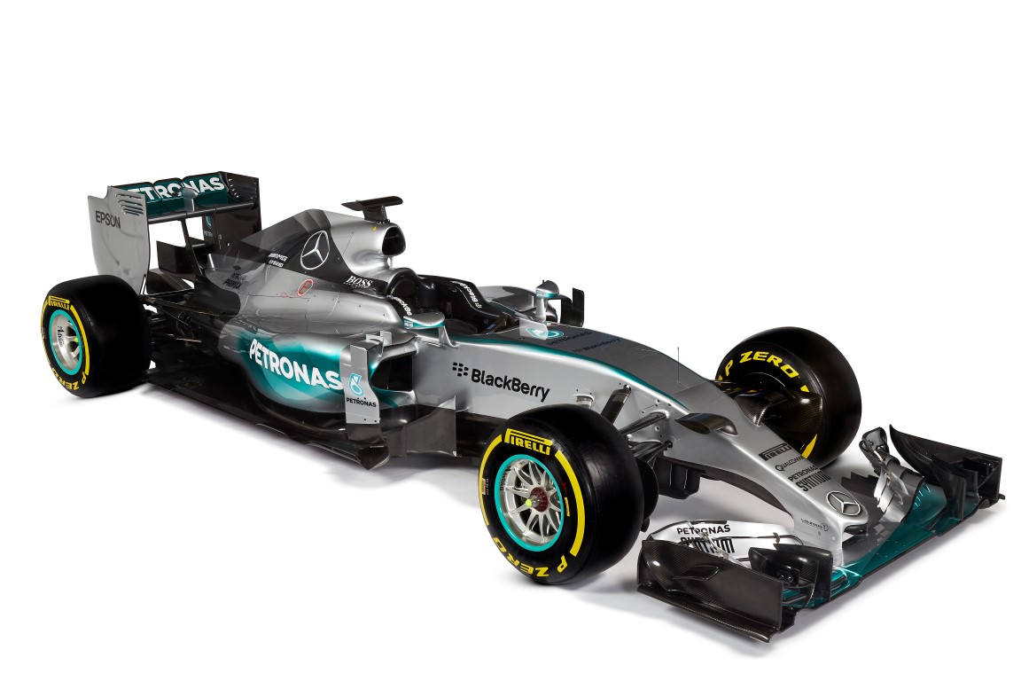 all mercedes f1 cars