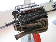 Ferrari 035/5 V12 engine used in 1989.