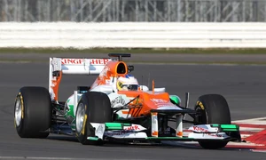 Paul di Resta testing the VJM05