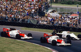 Prost Lauda Rothengatter 1984 Canadian Grand Prix